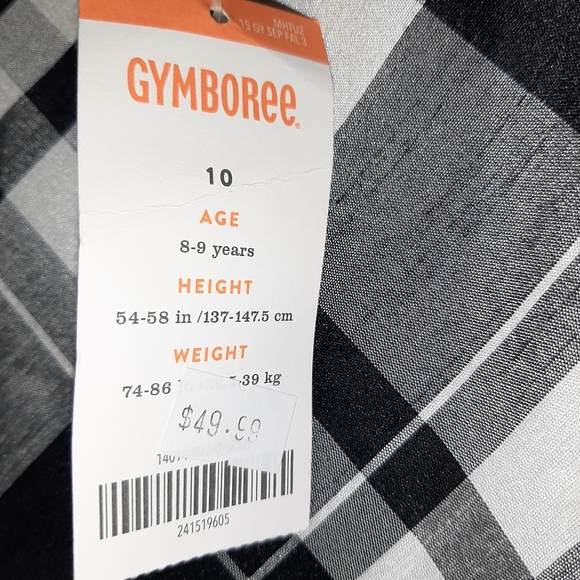 NWT Gymboree Christmas Holiday Plaid Dress Red Bow - Picture 5 of 6